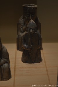 Going berserk with a shield biting Bersker Rook at the National Museum of Scotland