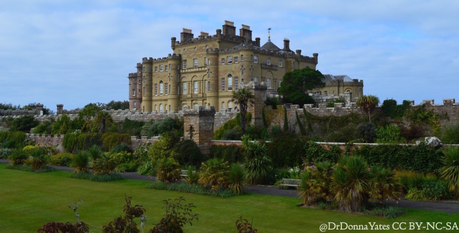 Totally Summerisle! Look at Culzean Castle's palm trees. The Wickerman was the only DVD I moved to Scotland with...
