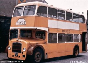 All aboard the Doig bus. NO DOIGES ALLOWED.