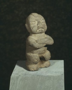 This grumpy 'Olmec' figurine was part of the Patterson tax scheme in the early 1980s and is still in the NGV collection.