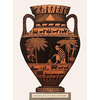 Maori on Greek pot