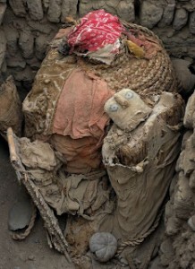 Wari mummy excavated in Peru unlooted