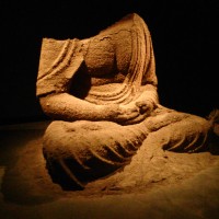 Tasmania sand Buddha at MONA