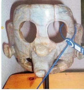 Maya mask returning to Guatemala Belgium